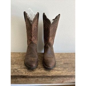 Ariat #10018619 Brown Women’s Cowboy Boots  9B